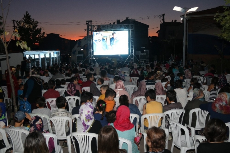 Ergene’de Ay Işığında Sinema Keyfi