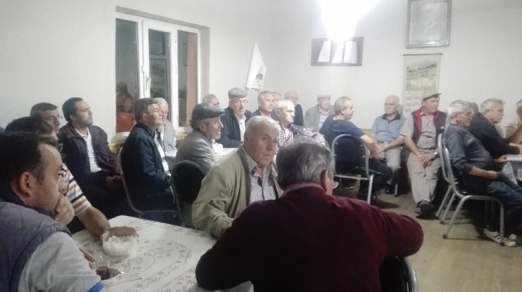 Köy Muhtarı Çalışmalarını Anlattı