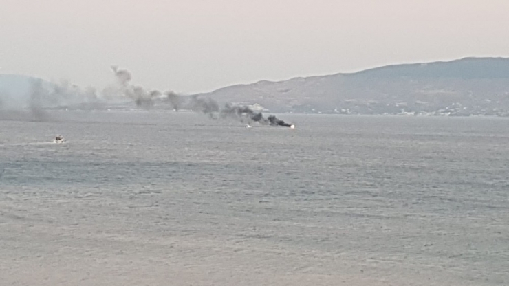 Sürat Botu Alev Alev Yandı