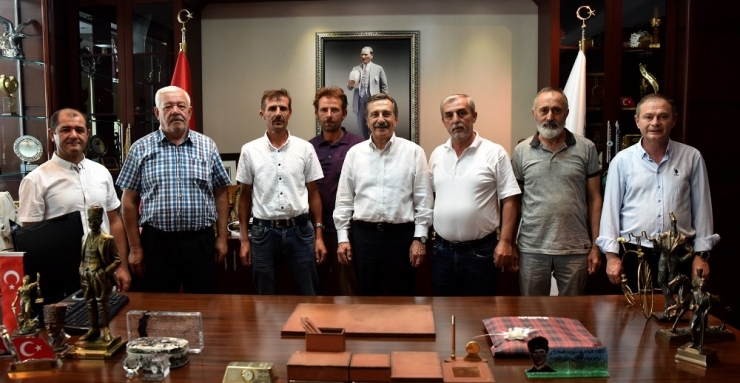 Başkan Ataç’a Ziyaretler Sürüyor