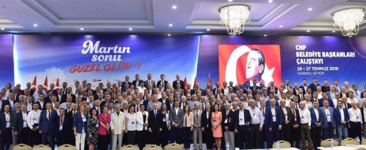 Başkan Ataç Chp Belediye Başkanları Çalıştayına Katıldı