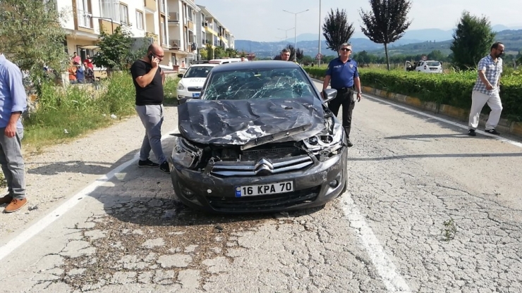 İnegöl’de Feci Kaza: 5 Yaralı