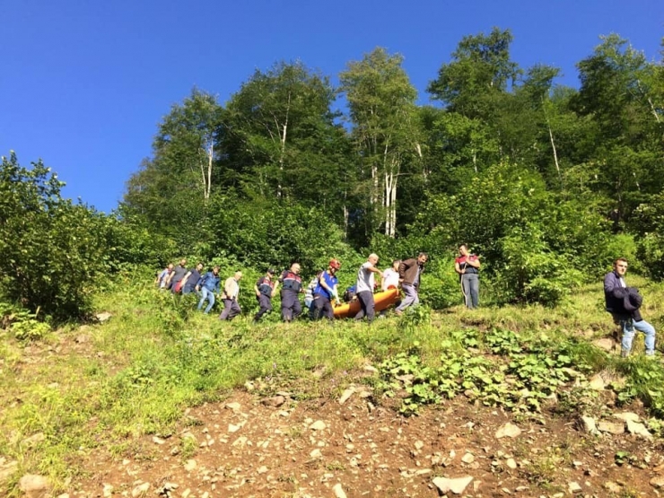 Otomobil Yayla Dönüşü Uçuruma Yuvarlandı: 1 Ölü