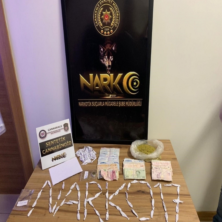 Çanakkale’de Uyuşturucu Operasyonu: 1 Tutuklama