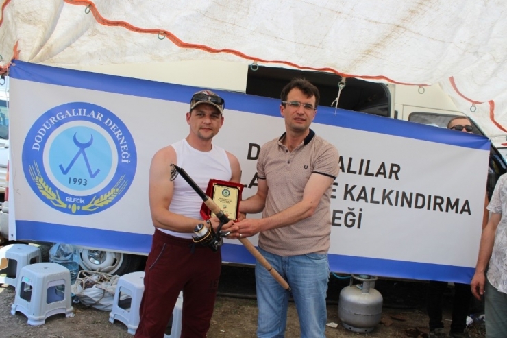 Dodurga Barajında Balık Tutma Yarışması