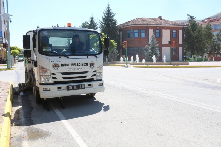 İnönü’de Çevre Düzenlemesi Ve Temizlik Çalışmaları