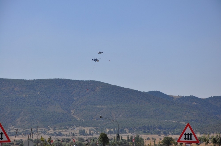 Sandıklı’daki Yangında 5 Hektar Ormanlık Alan Kül Oldu