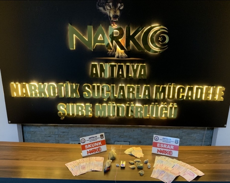 Antalya’da Uyuşturucu Operasyonları