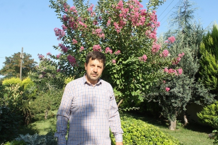 İmam Camiyi Botanik Bahçesine Çevirdi