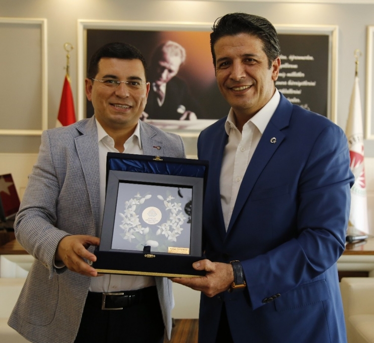 Başkan Genç,abb’yi Ağırladı