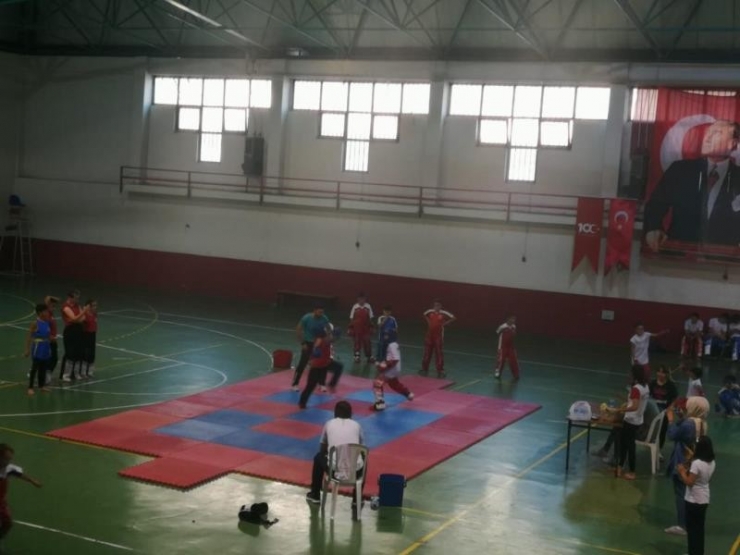 Emet’te Kick Boks Şöleni