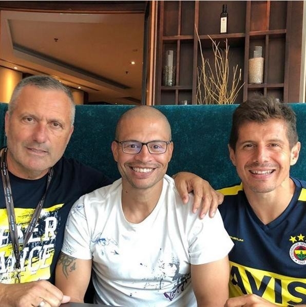 Alex De Souza, Almanya’da Fenerbahçe’yi Yalnız Bırakmadı