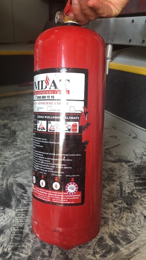 Manisa Büyükşehir’den Yangın Tüpü Açıklaması
