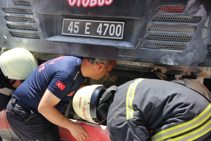 Elektrikli Otobüsten Yükselen Duman Paniğe Neden Oldu
