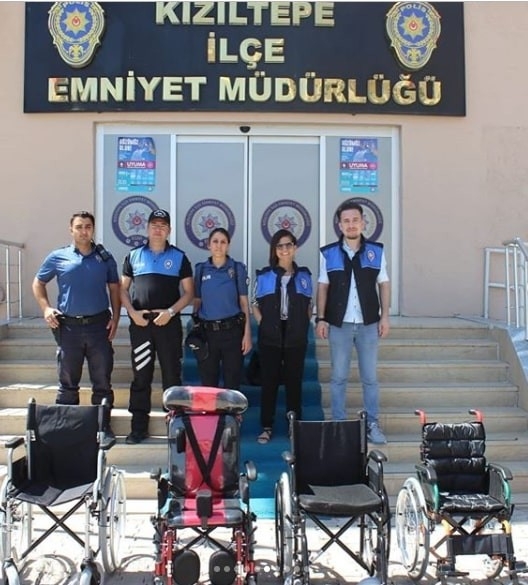 Polisten Sosyal Sorumluluk Projesine Destek