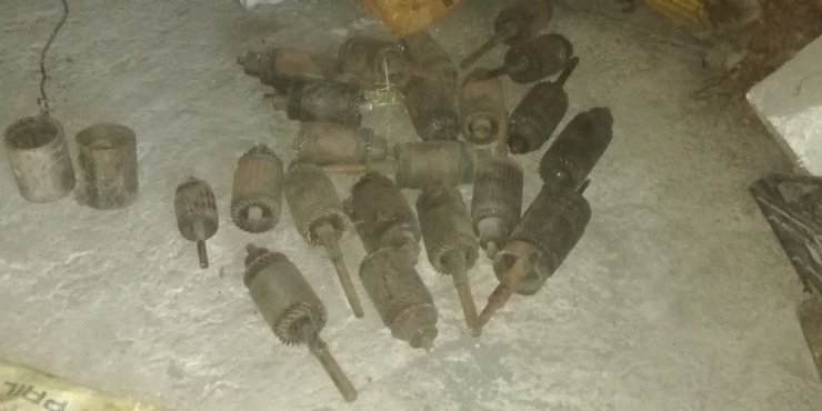 İşyerinden 25 Adet Marş Kollektörü Çalındı