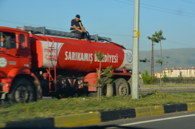 Sarıkamış Belediyesinden Çevre Temizliği