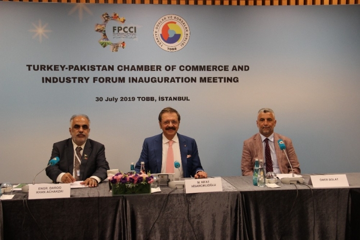 Hisarciklıoğlu: "Türkiye İle Pakistan Arasında Karşılıklı Ticaret 700 Milyon Dolar Civarında"