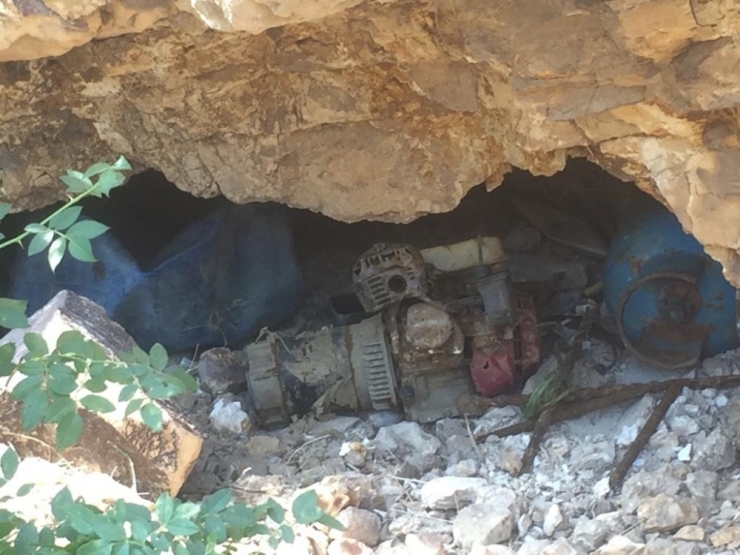 Erciş’te Pkk/kck Terör Örgütüne Ait Sığınak Bulundu