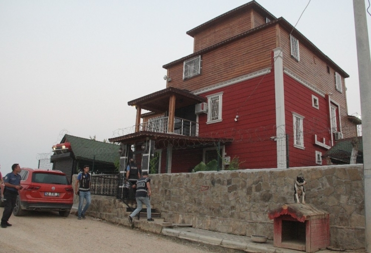 Adana’da Pitbullarla Korunan Şatoya Veterinerli Polis Baskını