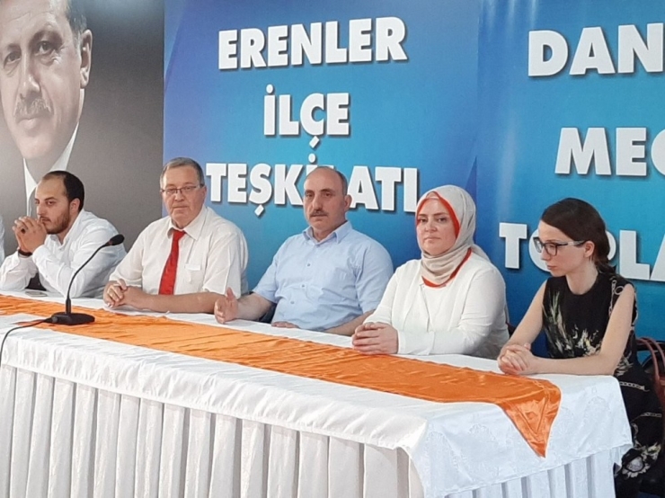 Başkan Kılıç, Ak Parti Erenler İlçe Danışma Meclisine Katıldı