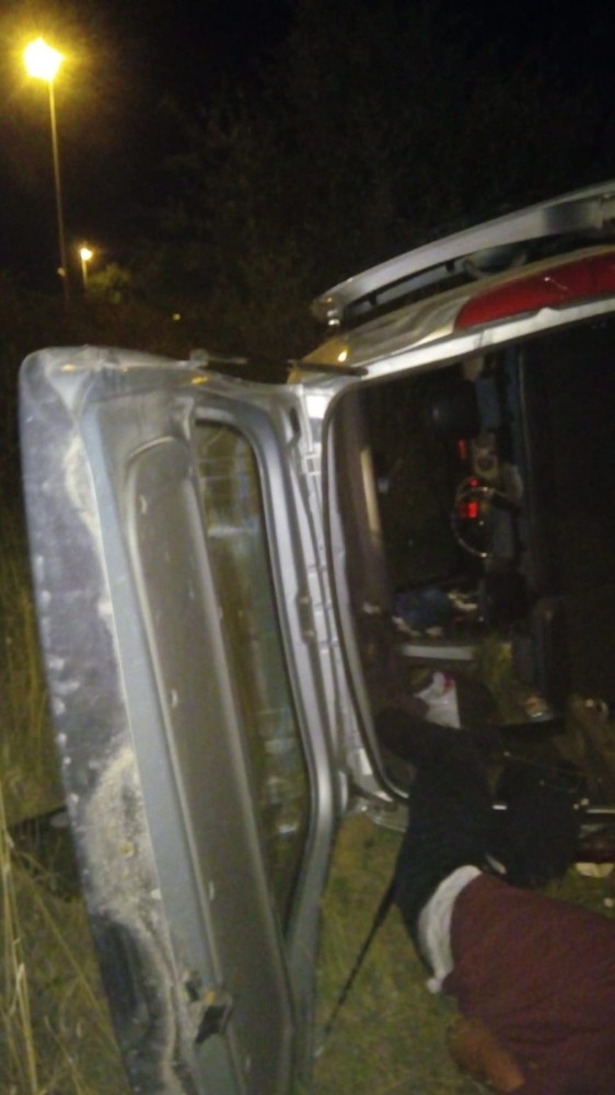 Ankara’da Kontrolden Çıkan Araç Takla Attı: 1 Ağır Yaralı