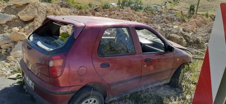 Bayburt’ta Trafik Kazası: 1 Yaralı