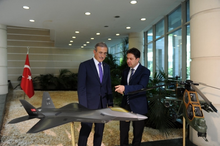 Savunma Sanayii Başkanı Demir, İhlas Medya Ankara Temsilcisi Yaşar’ın Sorularını Yanıtladı