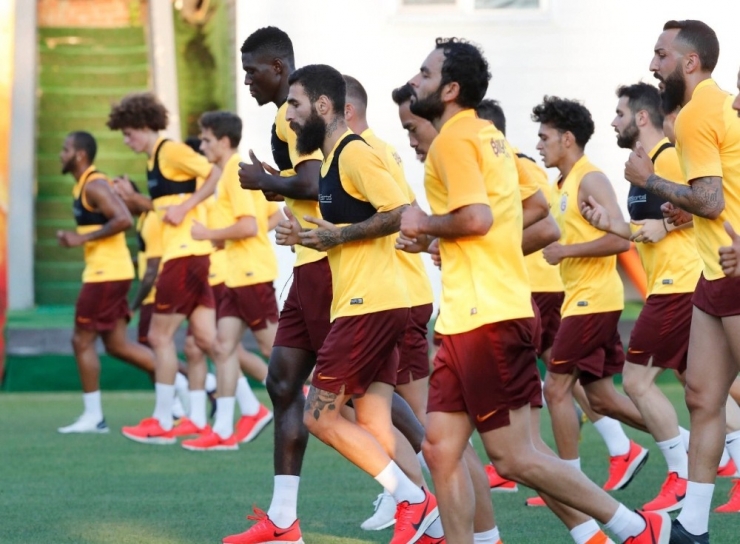 Galatasaray’da Seri Takımla İdmana Çıktı