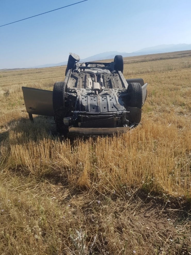 Sandıklı’da Trafik Kazası, 1 Yaralı