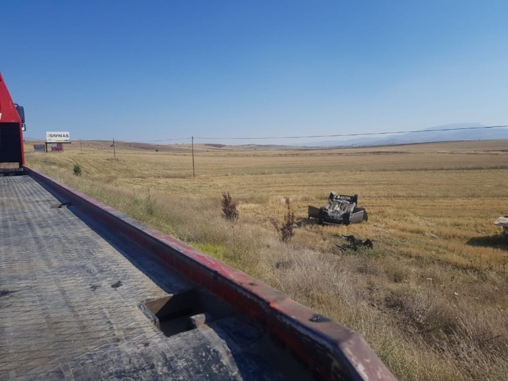 Sandıklı’da Trafik Kazası, 1 Yaralı