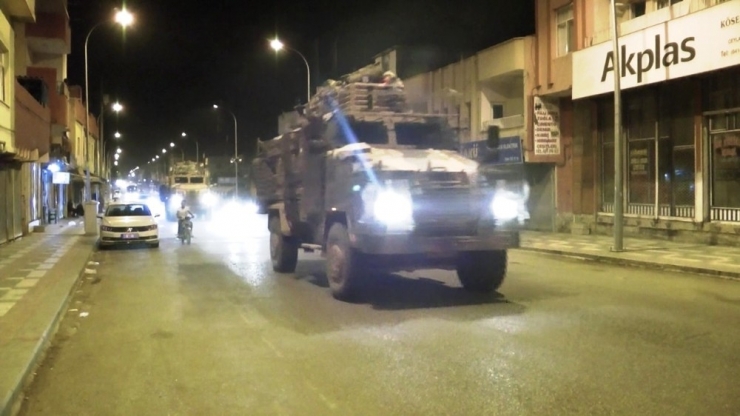 Suriye Sınırına Sevkiyat Devam Ediyor