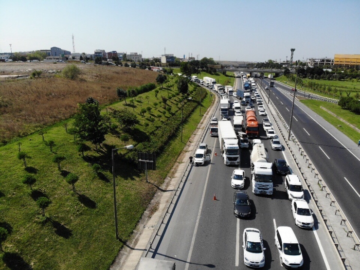 Tem Otoyolu’nda Kaza: 1 Yaralı