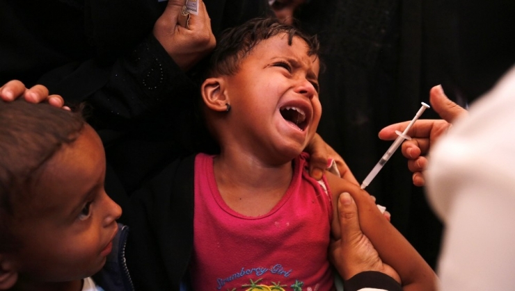 Yemen’de Son İki Yılda 218 Çocuk Difteriden Öldü