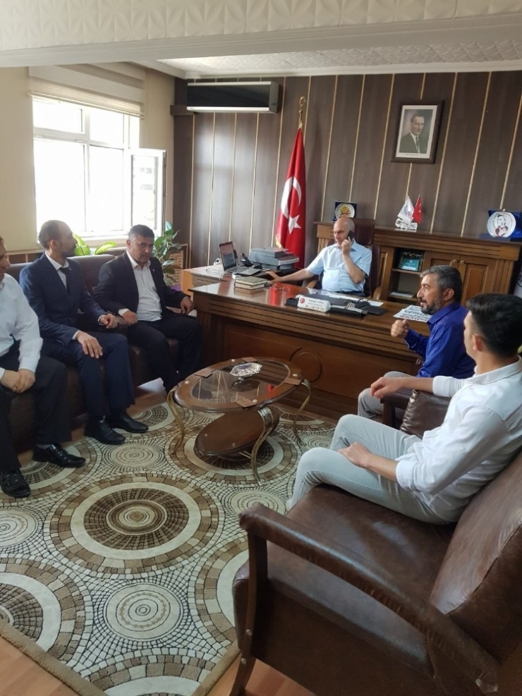 Yeniden Refah Partisi’nden Müftü Topal’a Ziyaret