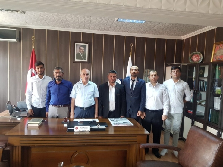 Yeniden Refah Partisi’nden Müftü Topal’a Ziyaret