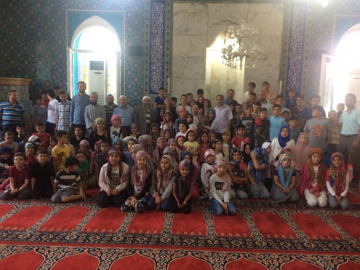Kur’an Kursları Öğrencileri Ve Velileri Kara Mustafa Paşa Camii’nde Bir Araya Geldi