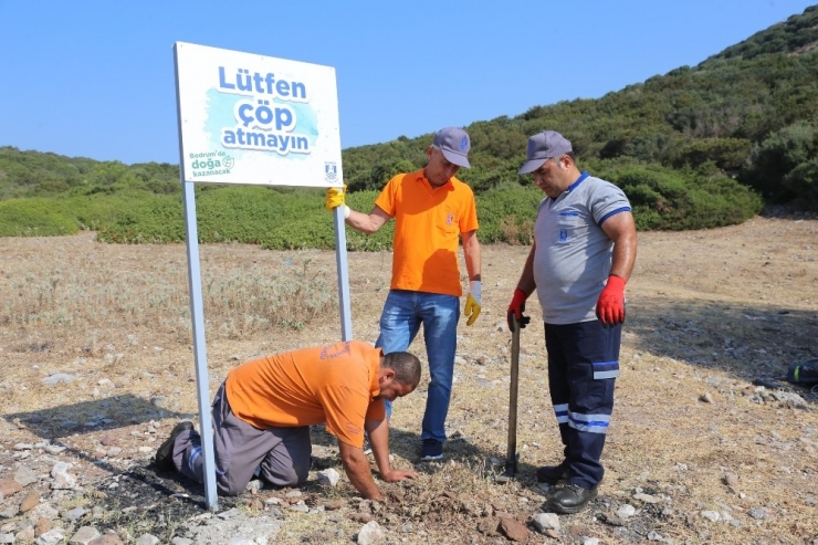 Bodrum’da Hükümlüler Kıyı Ve Çevre Temizliği Yaptı