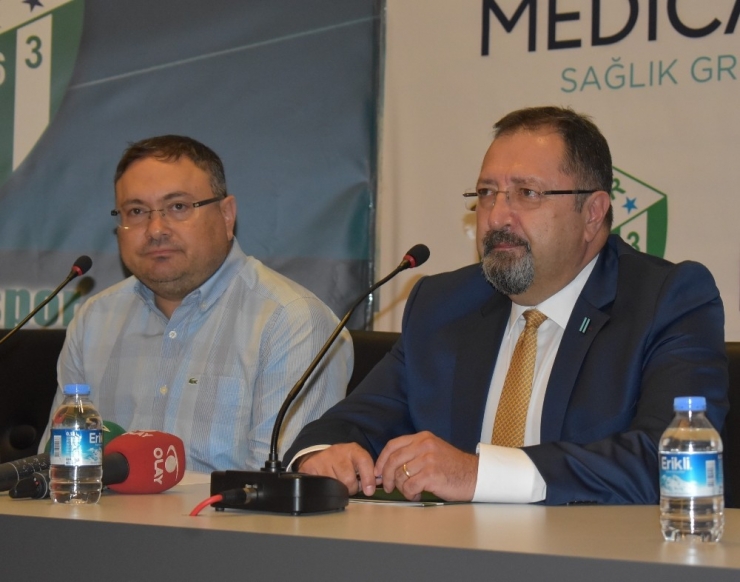 Bursaspor’un Yeni Sağlık Sponsoru Medicana