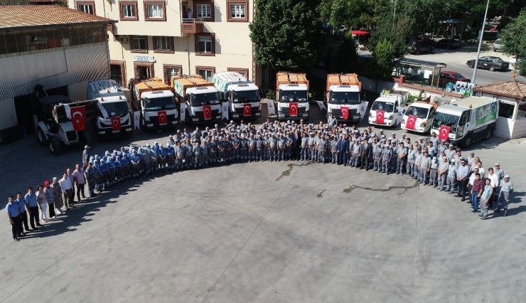 Pamukkale Belediyesi Temiz Bir İlçe İçin Hizmetlerine Devam Ediyor