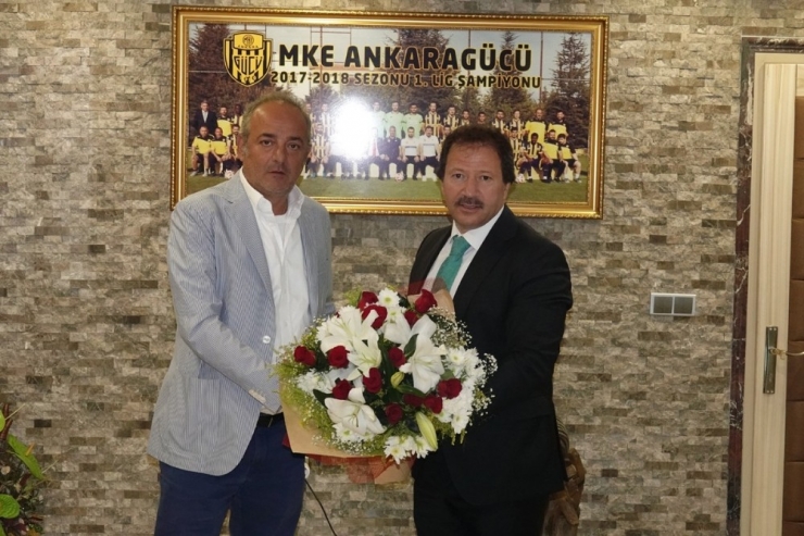 Gençlerbirliği’nden Mke Ankaragücü’ne “Hayırlı Olsun” Ziyareti