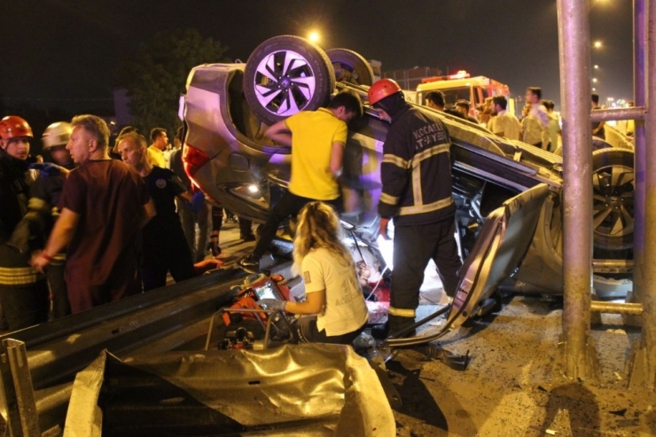 Kocaeli’de Meydana Gelen Kazada Ölü Ve Yaralıların Kimlikleri Belirlendi