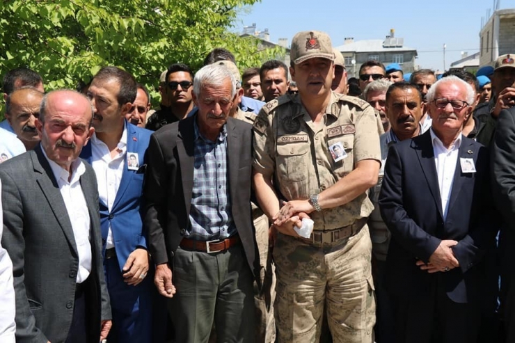 Beyin Kanaması Geçiren Güvenlik Korucusu Son Yolculuğuna Uğurlandı