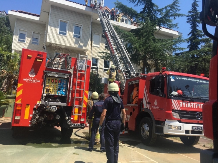 Fas Konsolosluğu’nda Yangın Paniği