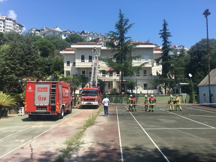 Fas Konsolosluğu’nda Yangın Paniği