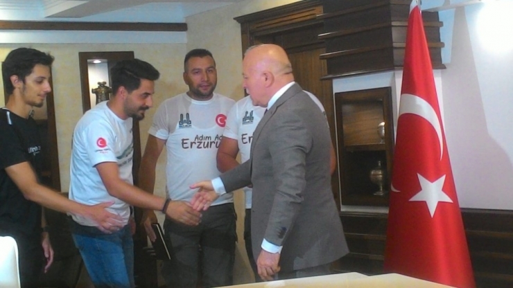 Başkan Sekmen, Macera Off Road Ve Doğa Sporları Kulübü Üyelerini Kabul Etti