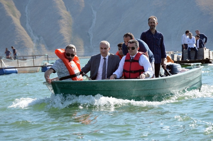 Vali Memiş, Elleriyle Balıkları Besledi