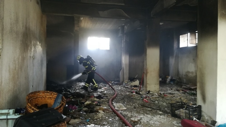 Mal Sahibi Olduğu Binayı İkinci Kez Yakmaya Çalışırken Darp Edildi