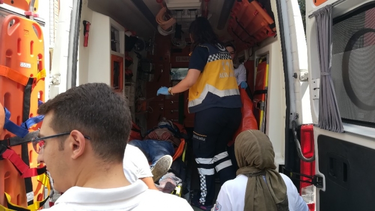 Mal Sahibi Olduğu Binayı İkinci Kez Yakmaya Çalışırken Darp Edildi