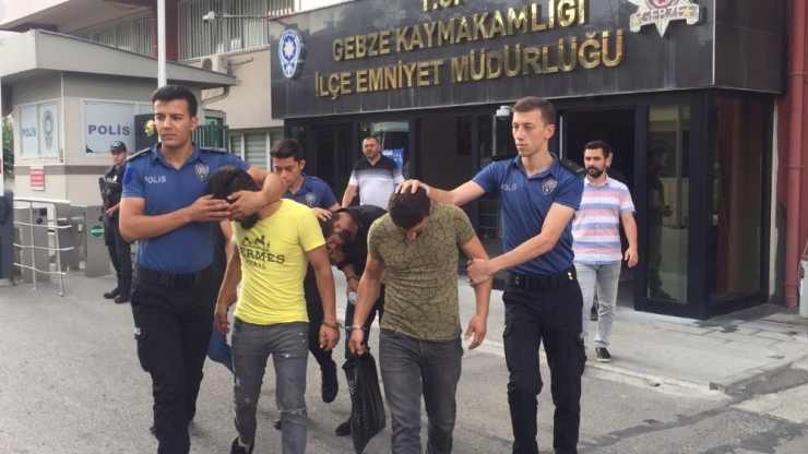 Hırsızlık Şüphelileri Adliye’ye Sevk Edildi